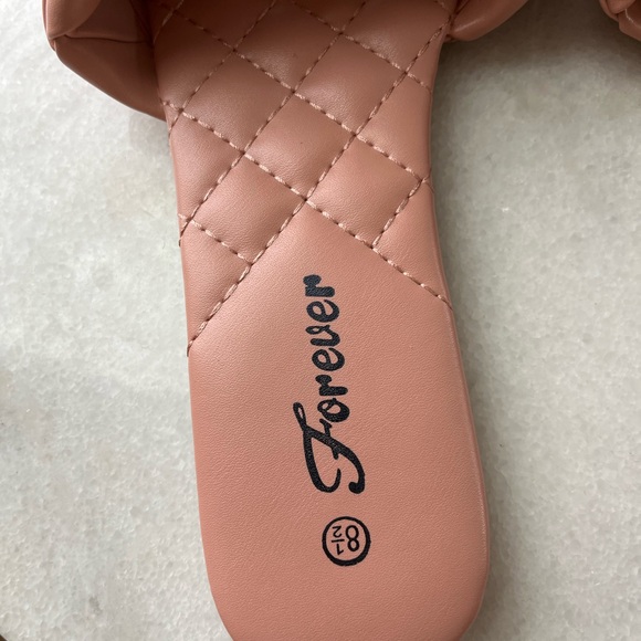 Forever Rose Dress Slide Sandals size 8.5 - Picture 6 of 6